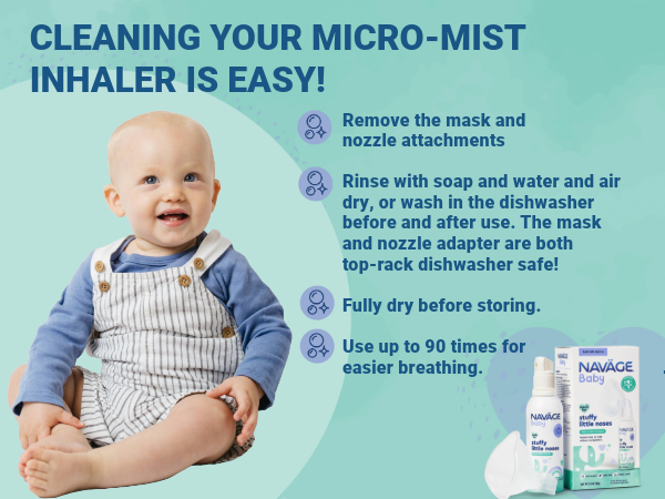 Cleaning Your Micro-Mist Inhaler is Easy. 