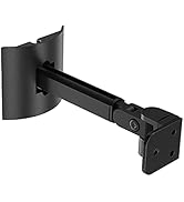 Notiela Universal Speaker Mounting Bracket, Black, Fits 1/4 inch-20 Thread Hole, Wall and Ceiling...