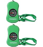 Kids Explorer Kit Compass Toy | Essential Outdoor Adventure Gear (Compass &amp; Whistle Included) | D...