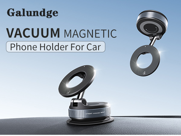 Vacuum Magnetic Phone Holder For Car