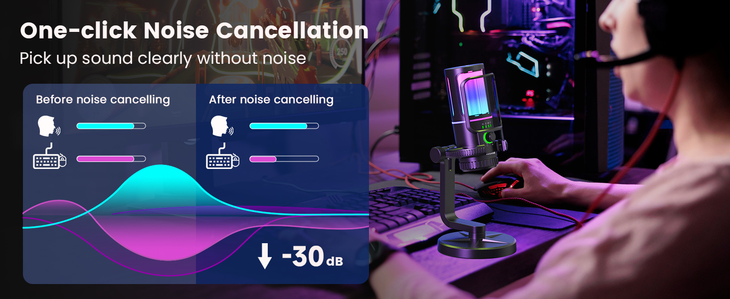 One-click Noise Cancellation