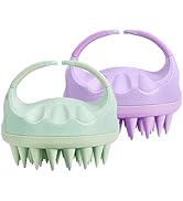 HEETA Scalp Massager Hair Growth with Soft Silicone Bristles to Remove Dandruff and Relieve Itchi...