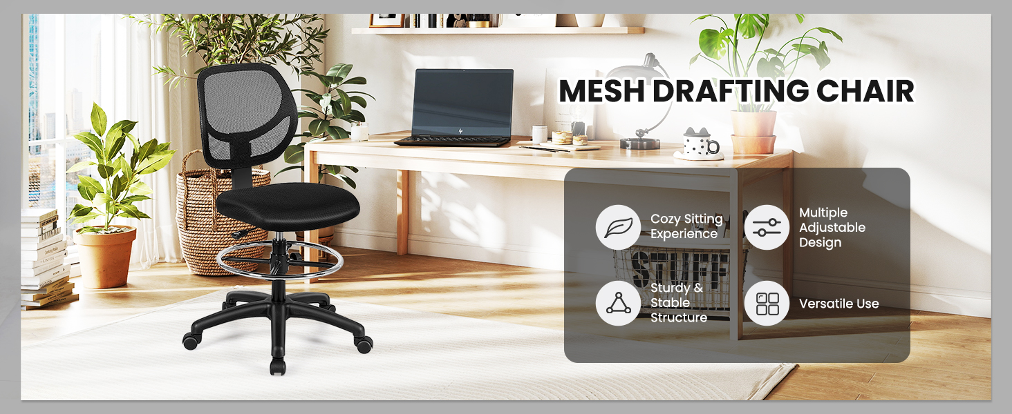 Mesh Drafting Chair