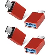USB C Male to USB3.0 Female Adapter for iPhone 17e 17 Pro Max 16 15 Galaxy S26 Pixel 10a, Type C ...