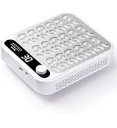 Makartt Nail Dust Collector - Professional Powerful Suction Larina Dust Cleaner with LED Display,...