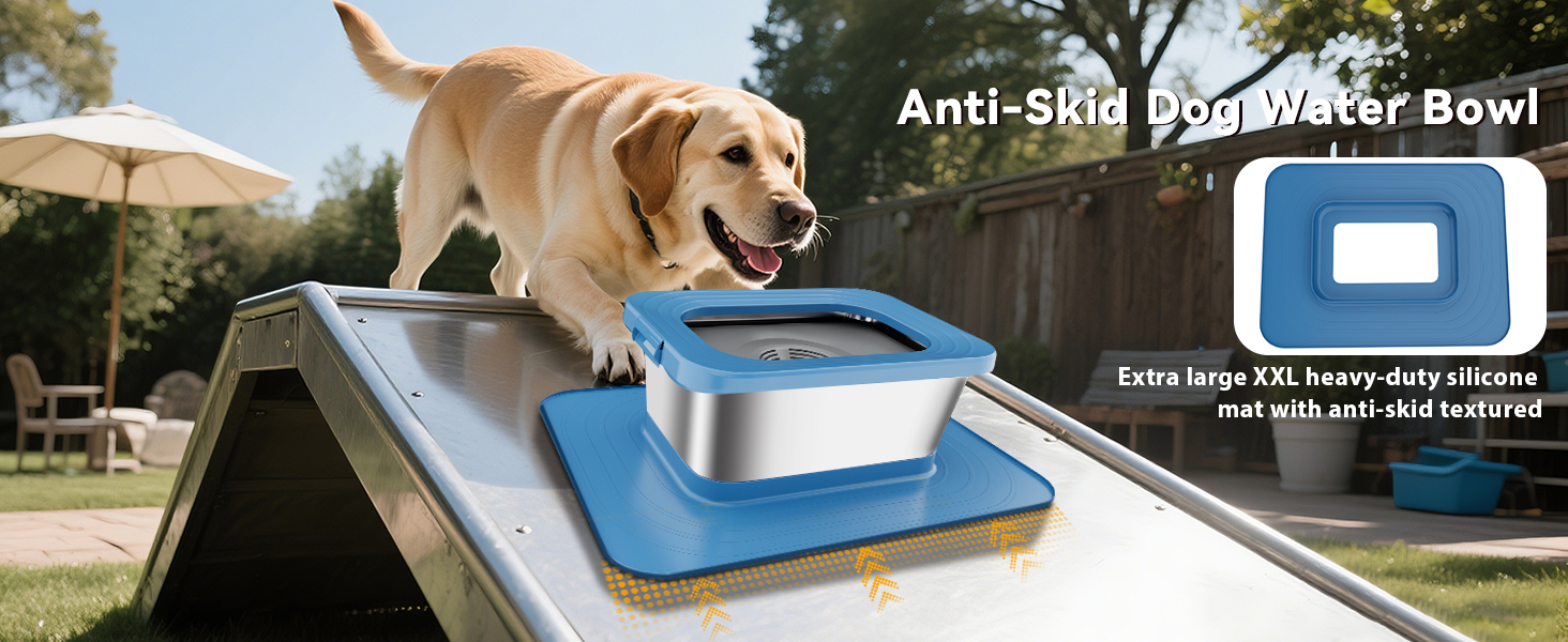 No Spill Dog Water Bowl