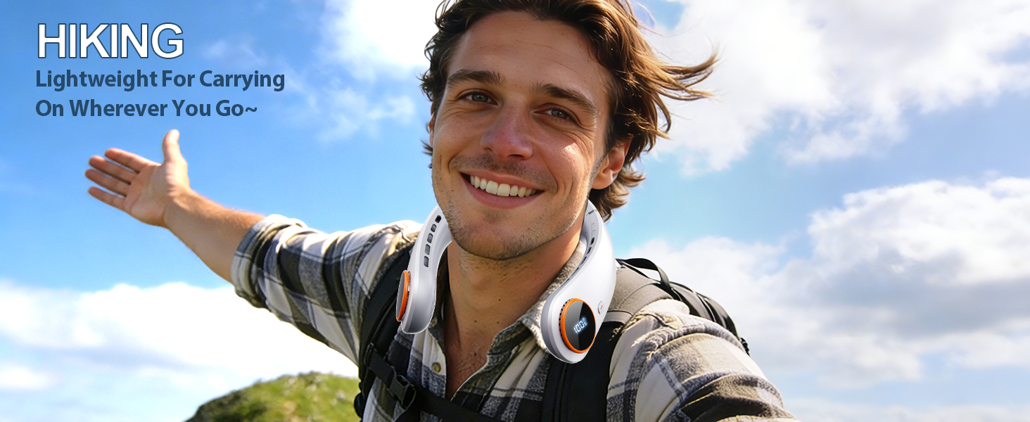 Portable Neck Fan Rechargeable