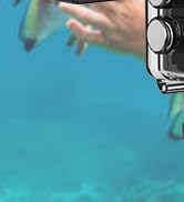 SVBONY SvGo2 Action Camera 4K30FPS, 5X ZoomTouch Screen Sports Camera, 100FT Waterproof Housing U...