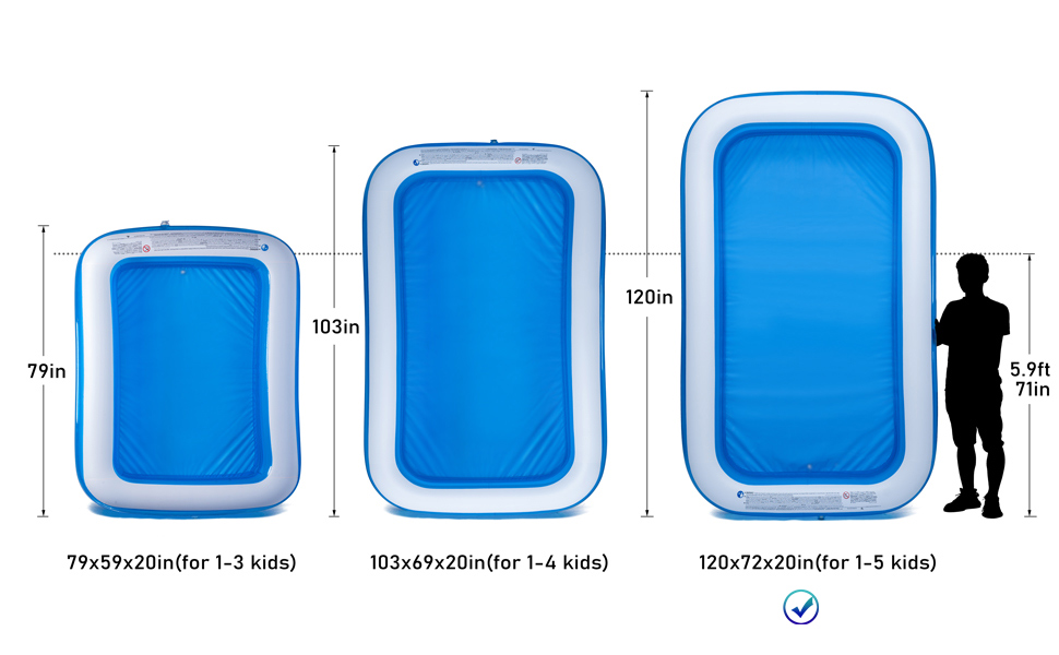 inflatable swiming pool