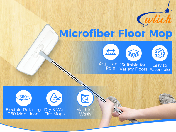 Microfiber Mop for Cleaning Floors