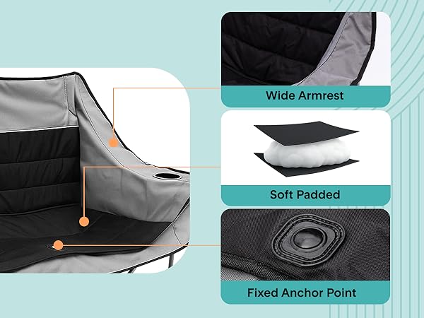 Double camping chair folding camping chair loveseat camping chair camping loveseat camping