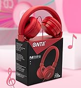 red headphones