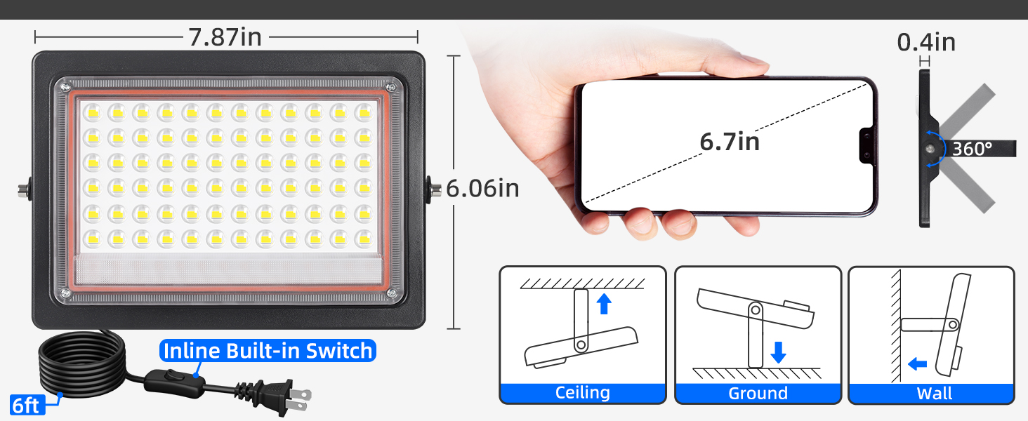 outdoor flood light