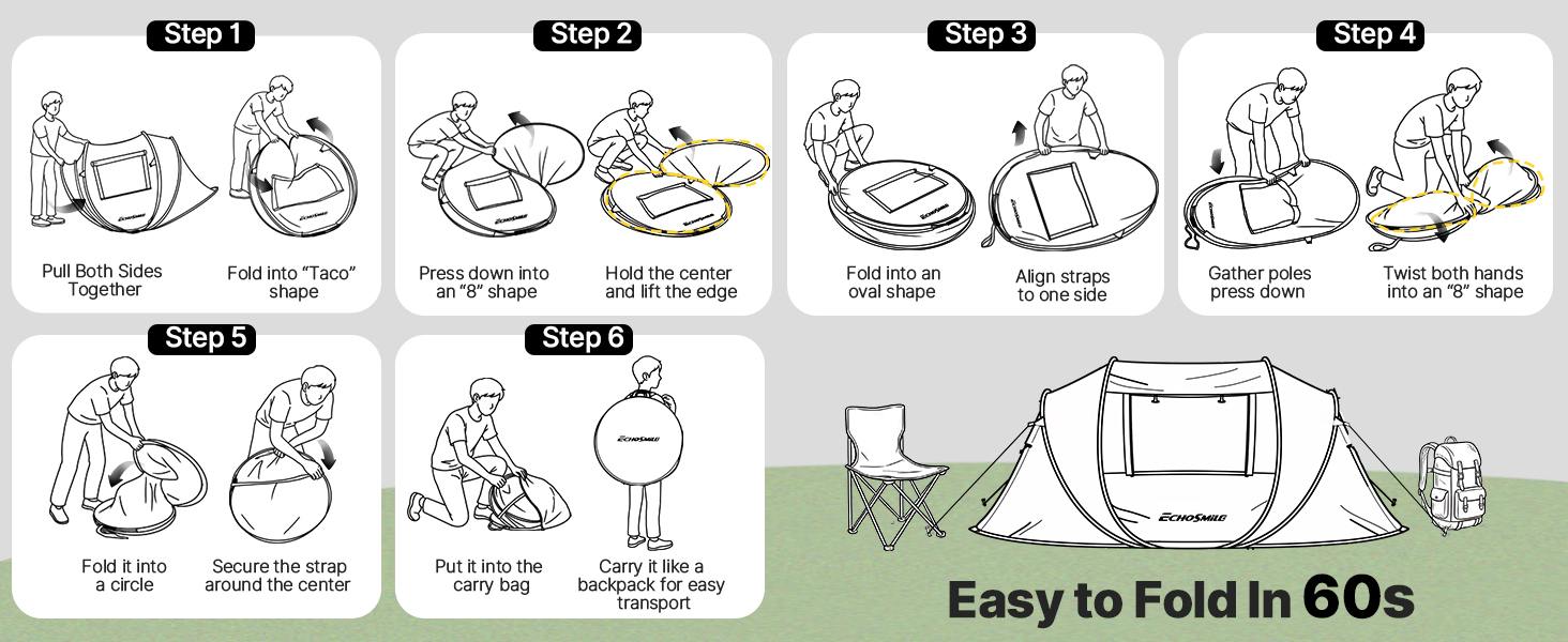 easy set up tent
