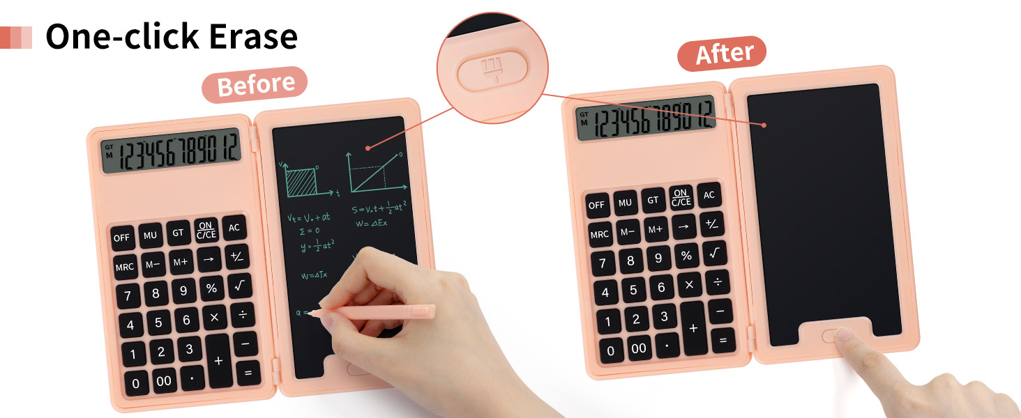 Portable Calculator with Notepad