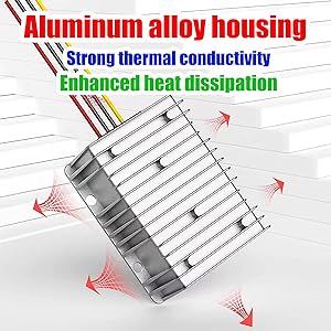 Better heat dissipation