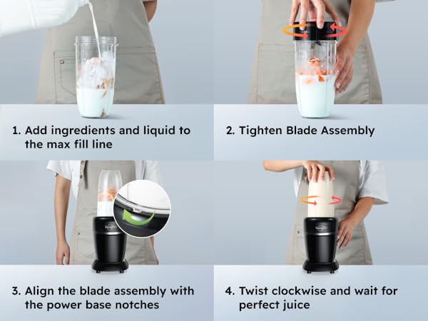 Blender and Food Processor Combo for kitchen