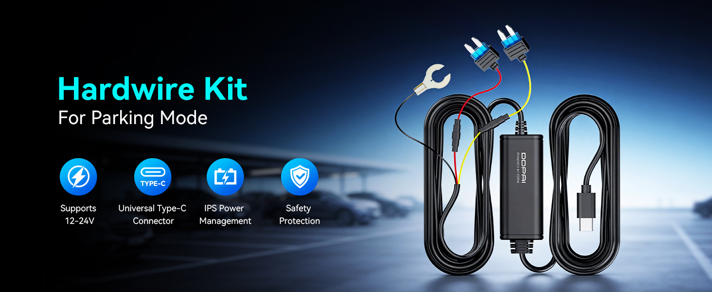 dash cam hardwire kit