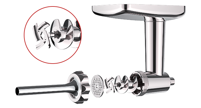Metal Meat grinder attachment for KitchenAid Stand Mixers