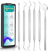 CATACC PRO Dental Tools, Dental Pick for Teeth Cleaning, Stainless Steel Hygiene Kit with Tooth S...