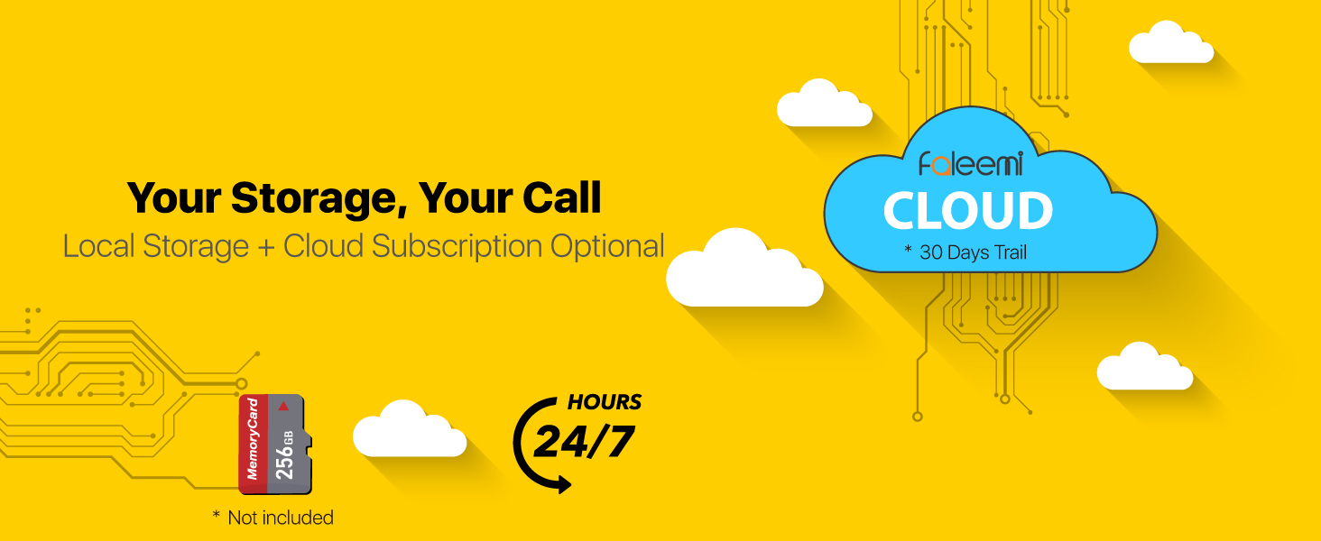 FS3 2K Ultra HD Pan &amp;amp; Tilt Indoor WiFi Security Camera_Storage of Choice