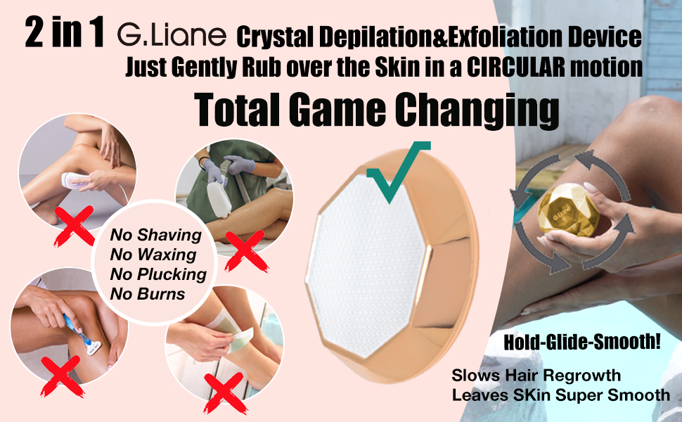 G.Liane Crystal Hair Eraser