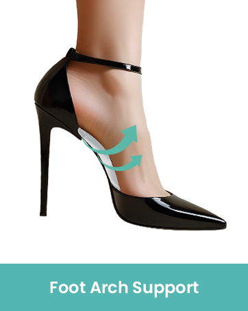 gel arch support inserts for women heels