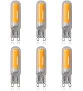 Doodays G9 LED COB Bulb Dimmable 3.5W, 410lm(40W T4 G9 Halogen Equivalent),2700K Soft Warm White,...