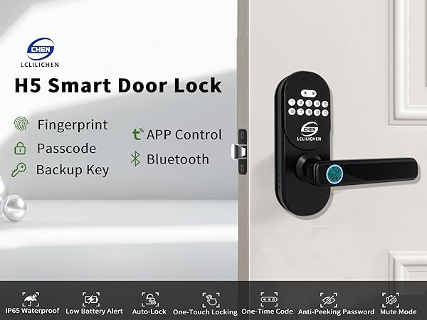 digital door knob with keypad set handle