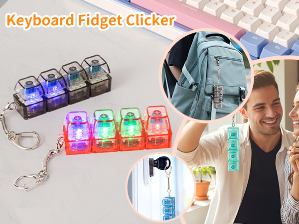 clicker keyboard fidget
