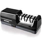 Enutogo Knife Sharpener, 3-Stage Electric Knife Sharpener for Kitchen Knives, 100% Diamond Abrasi...