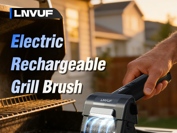 Electric Grill Brush Show