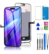 for iPhone 15 Pro Max Screen Replacement 6.7 inch Full HD, 3D Touch LCD Screen Display Digitizer ...