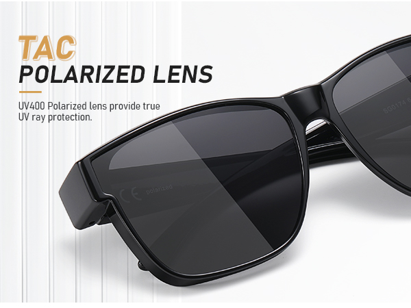 Polarized Sunglasses Fit Over Glasses for Men Women