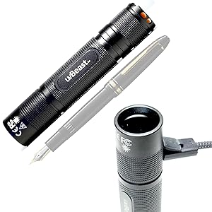 uvBeast Black Light UV Flashlight Rechargeable Small and Convenient