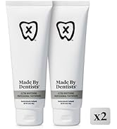 Made by Dentists Professional Ultra Whitening Toothpaste - 2 Pack - Sensitive Teeth Whitening Too...