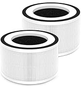 2-Pack True Replacement Filter Compatible with Afloia Fillo/Halo/Mook-a Allo, 3-in-1 High Efficie...