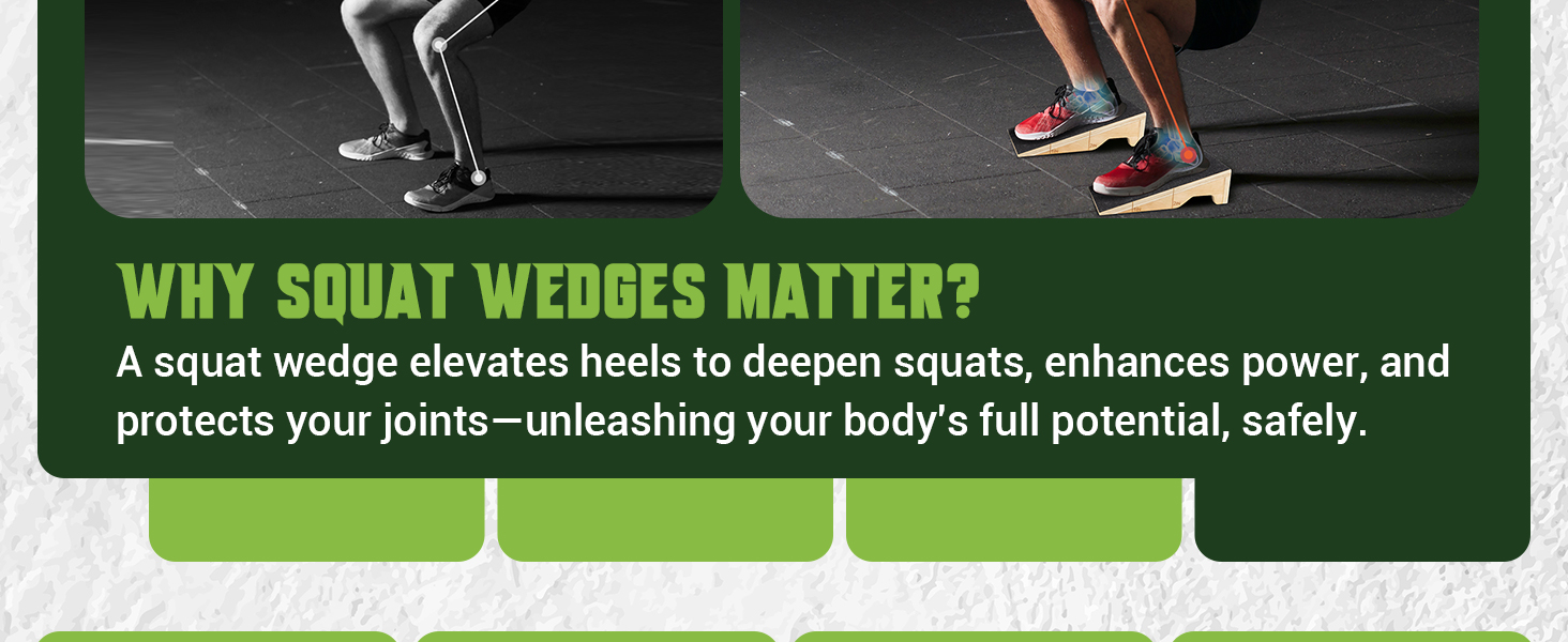 heel wedge for squats