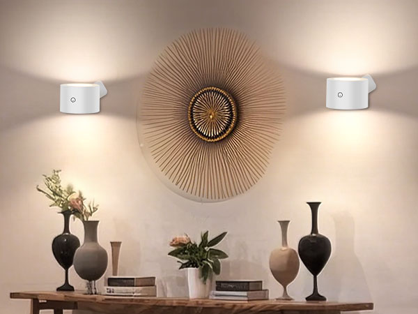 battery operated wall sconce