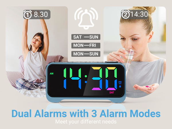 bedside clock kids alarm clock boys kids alarm clocks for girls