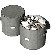 Vailando Shoe Organizer for Closet - Cylindrical Shoe Storage Organizer with Adjustable Dividers ...