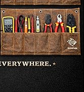 IRONCUBE Tool Pouch, Roll-Up Storage Bag for Hand Tools &amp; Wrenches