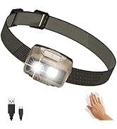 EverBrite 400Lumen Rechargeable Headlamp with Motion Sensor-Brown