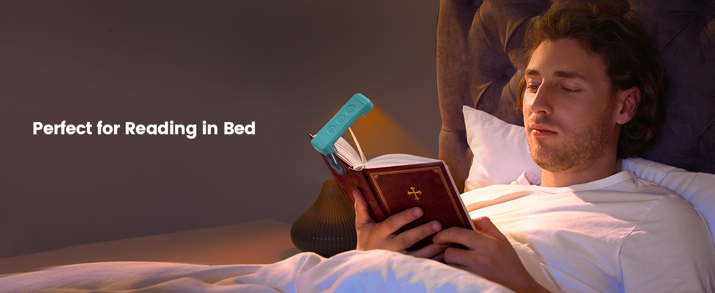 Glocusent USB Rechargeable Book Light