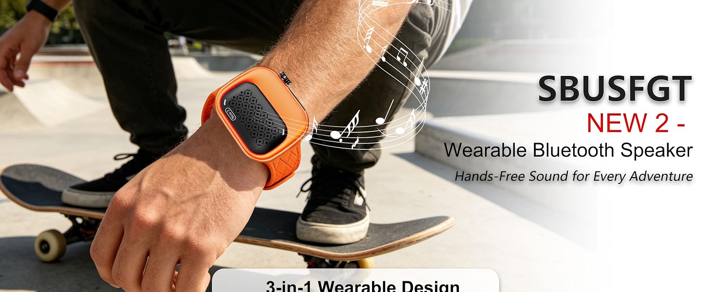 wearable bluetooth speaker