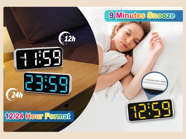 led clock