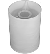 UKCOCO Tall Drum Lamp Shade : E27/E14 Rattan Lampshade Replacement For Table Lamp Pendant Light S...