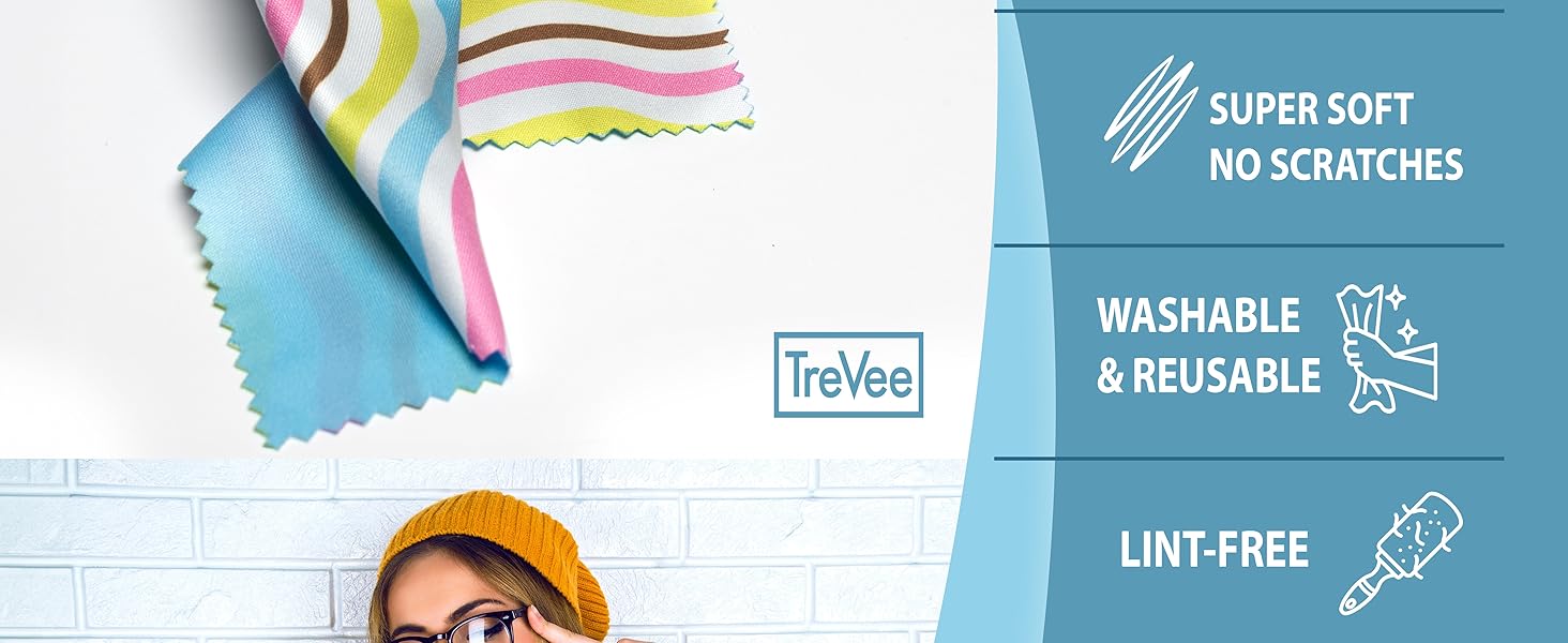 Super Soft Cloth lint lint-free no scratches scratch-free washable reusable 