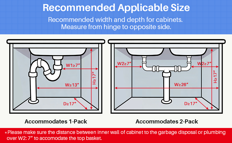 3-Tier Under Sink Organizer