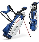 Tangkula Complete Golf Clubs Package Set 10 Pieces for Men &amp; Women Right Hand, Includes 460cc All...